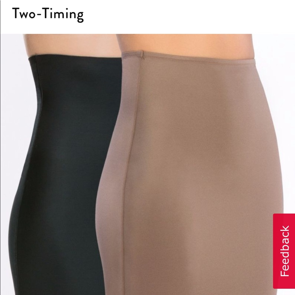 Spanx Reversible Two-timing Skirt NWT